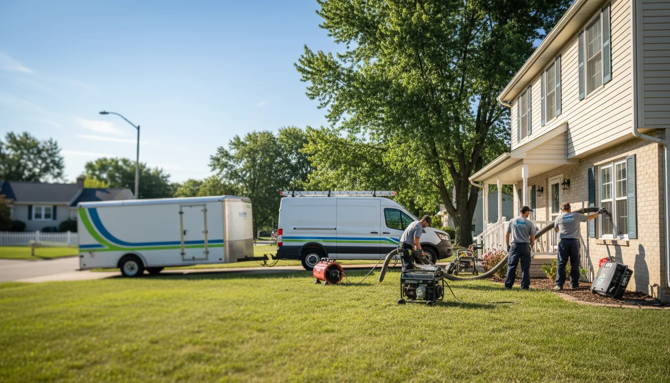 Flooded Basement Restoration And Cleanup With Repair in Wynot, NE near me